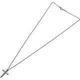 ティファニー TIFFANY＆CO スモールクロスネックレス プラチナ Pt950 ダイヤモンド ジュエリー