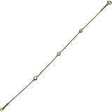 ティファニー TIFFANY＆CO バイザヤードブレス ゴールド 750 ダイヤモンド ジュエリー