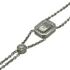 ハリーウィンストン HARRY WINSTON HWロゴブレス ホワイトゴールド Au750 ダイヤモンド ジュエリー