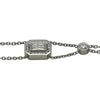 ハリーウィンストン HARRY WINSTON HWロゴブレス ホワイトゴールド Au750 ダイヤモンド ジュエリー