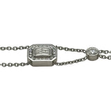 ハリーウィンストン HARRY WINSTON HWロゴブレス ホワイトゴールド Au750 ダイヤモンド ジュエリー