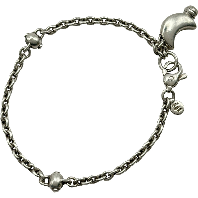TIFFANY&Co.　ティファニー　クレセントムーン　ブレスレット　925　袋 ティファニー TIFFANY＆CO クレセントムーンブレス シルバー 925