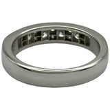 ティファニー TIFFANY＆CO ハーフエタニティリング プラチナ Pt950 ダイヤモンド ジュエリー