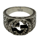 グッチ GUCCI インターロッキングリング シルバー Ag925 ジュエリー