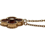 ヴァンクリーフ＆アーペル Van Cleef & Arpels ヴィンテージアルハンブラネックレス ピンクゴールド Au750 ブルズアイ ジュエリー