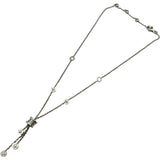 ブルガリ BVLGARI ビーゼロワンエレメントネックレス ホワイトゴールド 750 ダイヤモンド ジュエリー