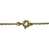 ティファニー TIFFANY＆CO クロスミニチュールネックレス ゴールド 18K ダイヤモンド ジュエリー