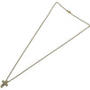 ティファニー TIFFANY＆CO クロスミニチュールネックレス ゴールド 18K ダイヤモンド ジュエリー