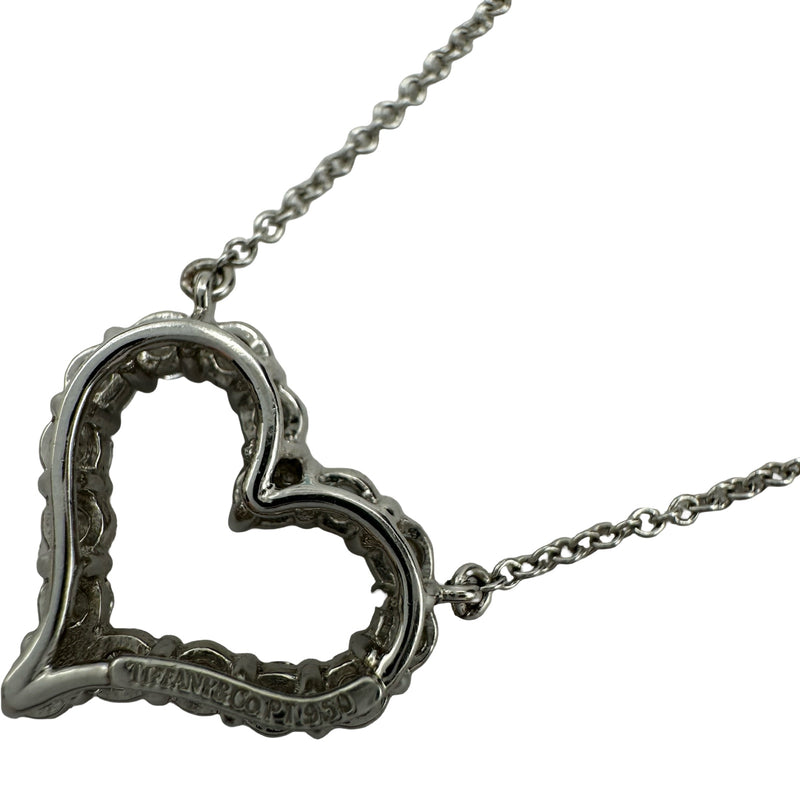 ティファニー TIFFANY＆CO センチメンタルハートネックレス プラチナ