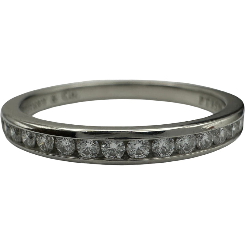 ティファニー TIFFANY＆CO サークルチャネルリング プラチナ Pt950