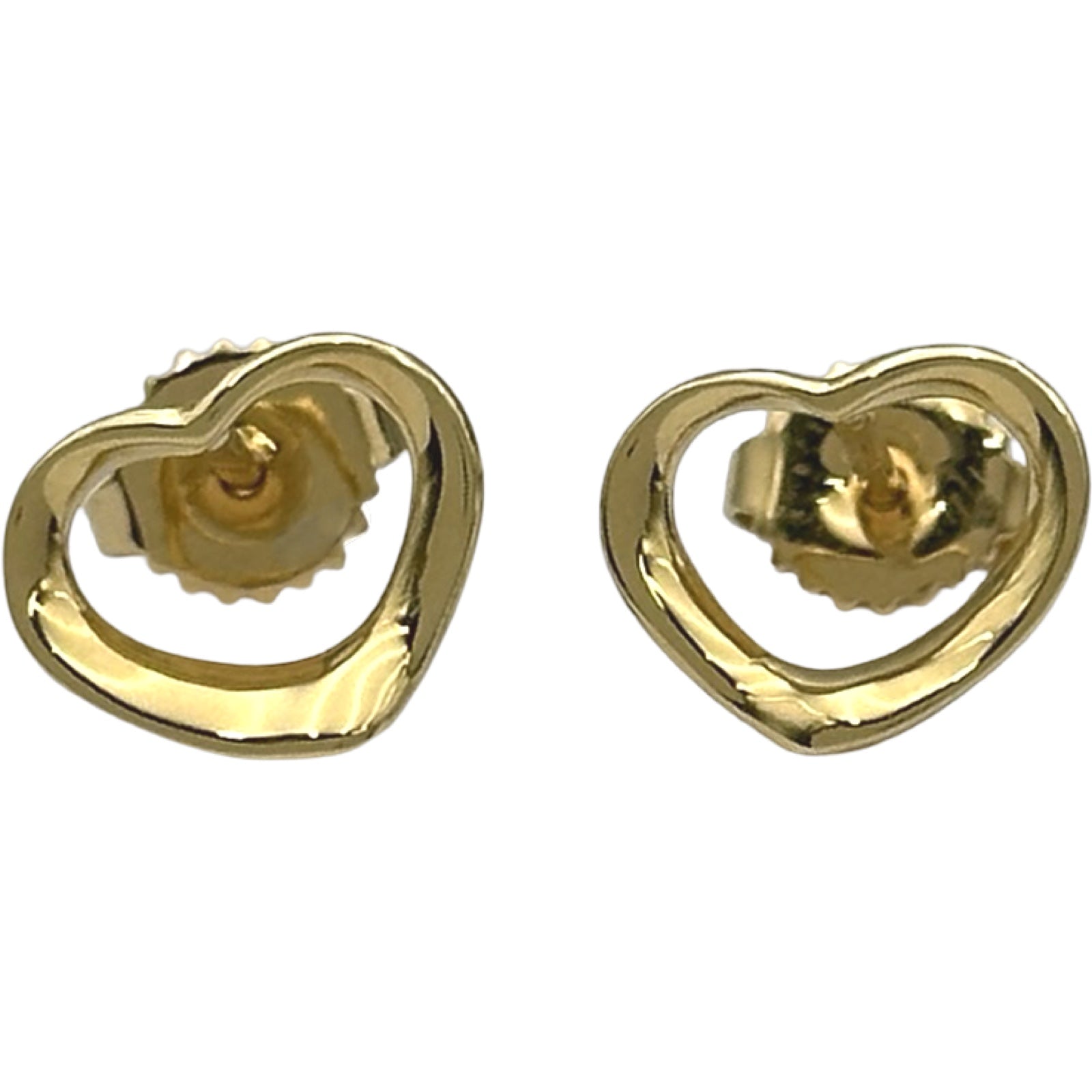 美品✨️　ティファニー　ピアス　オープンハート　750 ゴールド　18K ティファニー TIFFANY＆CO オープンハートピアス ゴールド 750