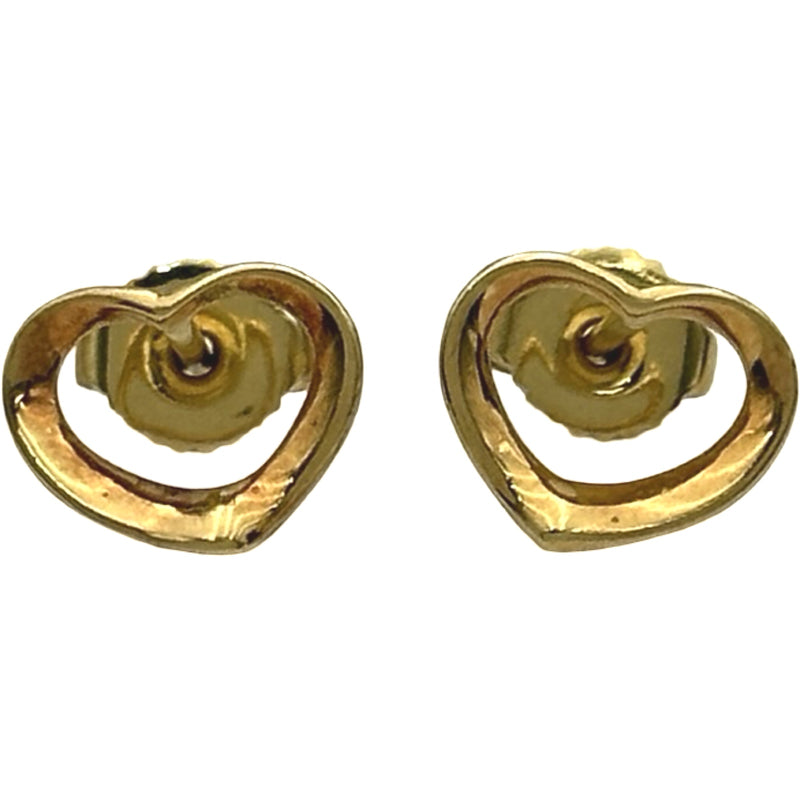 ティファニー TIFFANY＆CO オープンハートピアス ゴールド 18K
