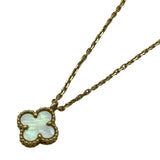 ヴァンクリーフ＆アーペル Van Cleef & Arpels スウィート アルハンブラネックレス ゴールド Au750/マザーオブパール ジュエリー