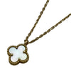 ヴァンクリーフ＆アーペル Van Cleef & Arpels スウィート アルハンブラネックレス ゴールド Au750/マザーオブパール ジュエリー