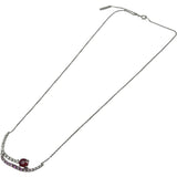 タサキ TASAKI ネックレス ホワイトゴールド K18WG/ルビー/ダイヤモンド ルビー ジュエリー