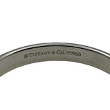 ティファニー TIFFANY＆CO バンドリング シルバー Pt950 ジュエリー