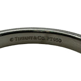 ティファニー TIFFANY＆CO トゥギャザーミルグレインリング シルバー Pt950 ジュエリー
