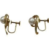 ミキモト MIKIMOTO イヤリング ゴールド K18/パール ジュエリー