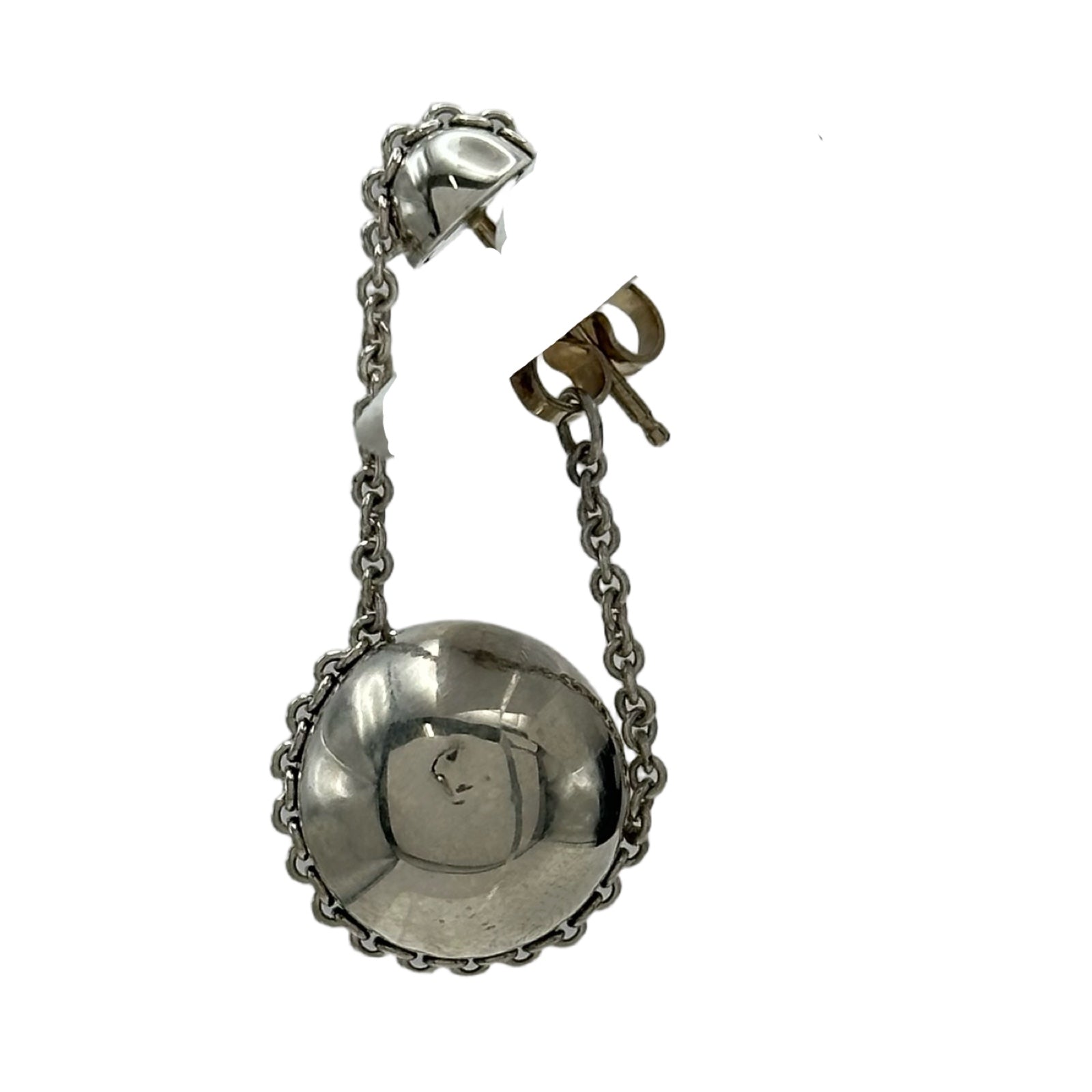 ティファニー TIFFANY＆CO ハードウェアボールピアス シルバー Ag925