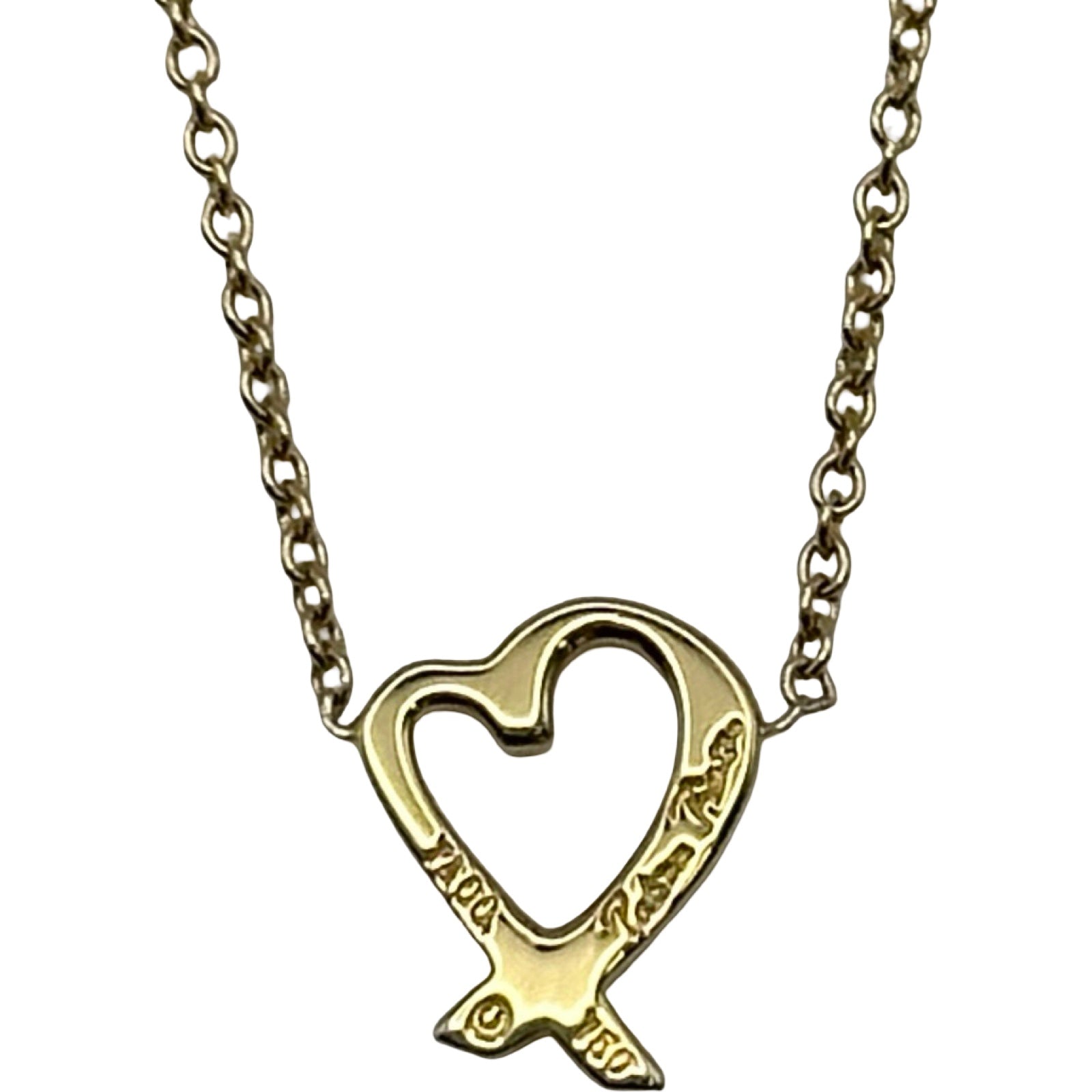 ティファニー TIFFANY&CO ラビングハートネックレスミニ ティファニー TIFFANY&CO ラビングハートネックレスミニ