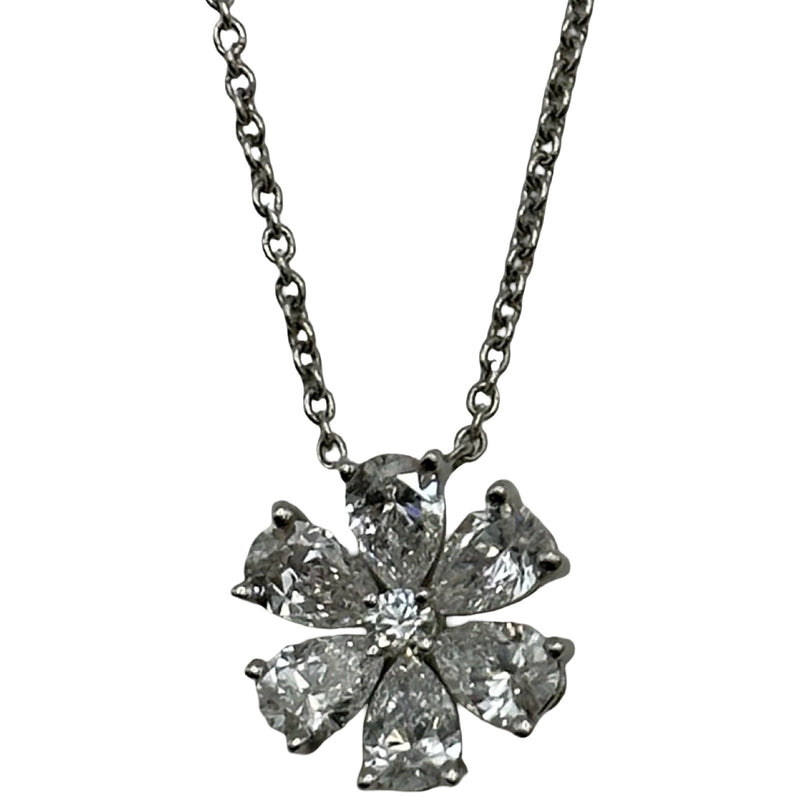 ハリーウィンストン HARRY WINSTON フォーゲットミーノットネックレス