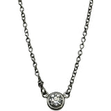ティファニー TIFFANY＆CO バイザヤードネックレス プラチナ Pt950 ダイヤモンド ジュエリー