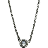 ティファニー TIFFANY＆CO バイザヤードネックレス プラチナ Pt950 ダイヤモンド ジュエリー