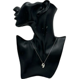 ティファニー TIFFANY＆CO Wティアドロップネックレス シルバー 925 ジュエリー