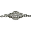 ヴァンクリーフ＆アーペル Van Cleef & Arpels スウィートアルハンブラダイヤ6Pブレス ホワイトゴールド Au750 ダイヤモンド ジュエリー