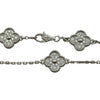 ヴァンクリーフ＆アーペル Van Cleef & Arpels スウィートアルハンブラダイヤ6Pブレス ホワイトゴールド Au750 ダイヤモンド ジュエリー