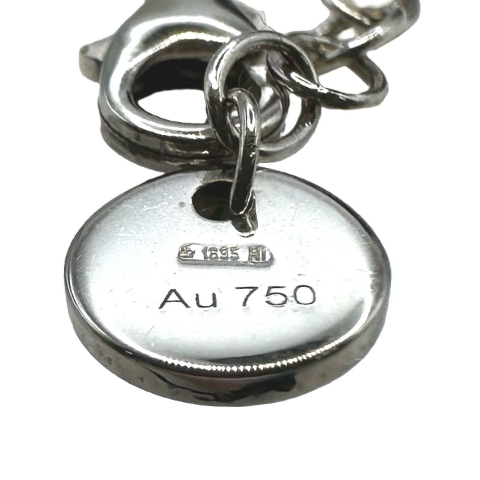 Maaaa GUCCIネックレス 単体袋なし グッチ GUCCI ネックレス ホワイトゴールド Au750 ジュエリー | 中古