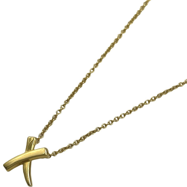 ティファニー TIFFANY＆CO キスネックレス ゴールド 750 ジュエリー