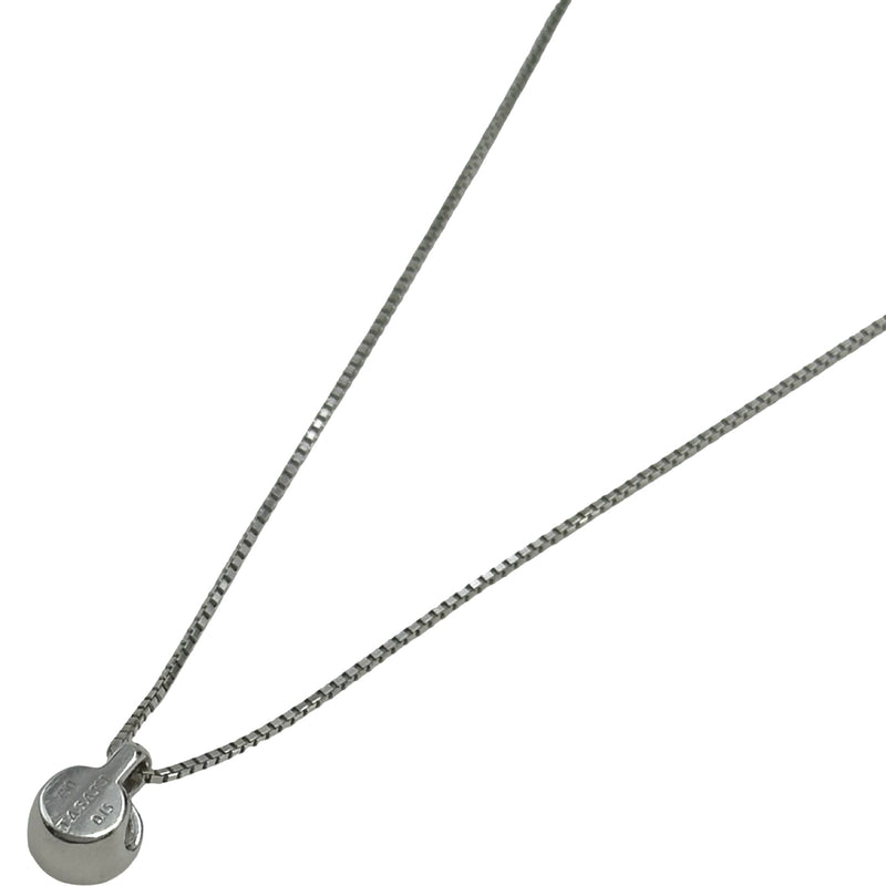 タサキ TASAKI ネックレス ホワイトゴールド K18WG ダイヤモンド
