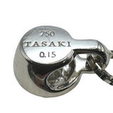 タサキ TASAKI ネックレス ホワイトゴールド K18WG ダイヤモンド ジュエリー