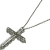ティファニー TIFFANY＆CO ラージクロスネックレス プラチナ Pt950 ダイヤモンド ジュエリー