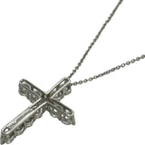ティファニー TIFFANY＆CO ラージクロスネックレス プラチナ Pt950 ダイヤモンド ジュエリー