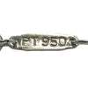 ティファニー TIFFANY＆CO ベゼルセットネック プラチナ Pt950 ジュエリー