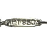 ティファニー TIFFANY＆CO ベゼルセットネック プラチナ Pt950 ジュエリー