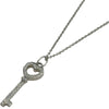 ティファニー TIFFANY＆CO ハートキーネックレス プラチナ Pt950 ジュエリー