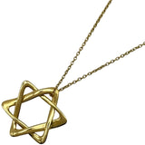 ティファニー TIFFANY＆CO スターオブダビデネックレス ゴールド 18K ジュエリー