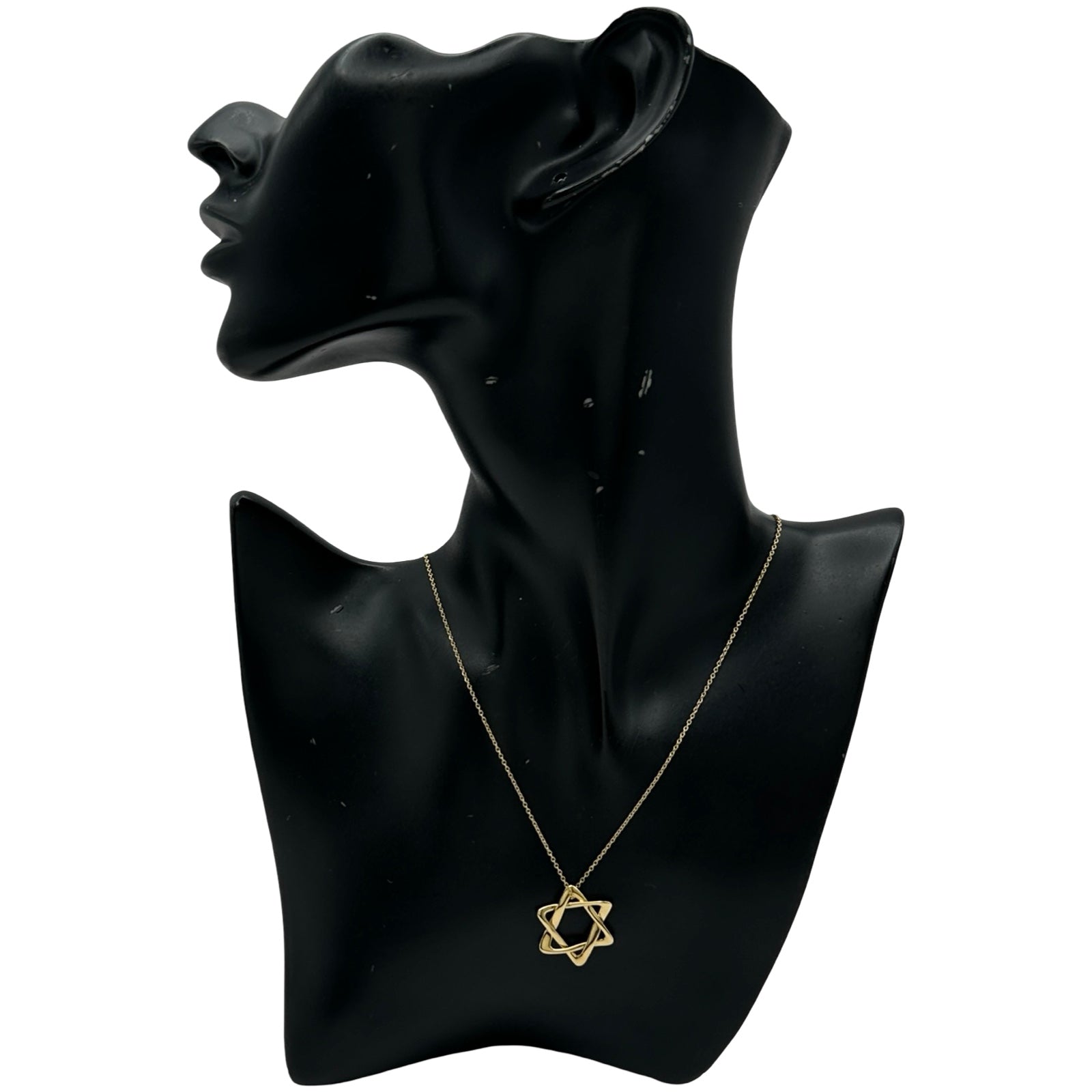 ティファニー TIFFANY＆CO スターオブダビデネックレス ゴールド 18K