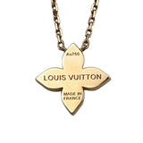 ルイ・ヴィトン LOUIS VUITTON スターブロッサムネックレス ピンクゴールド Au750 ダイヤモンド ジュエリー