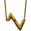 ルイ・ヴィトン LOUIS VUITTON ヴォルトアップサイドダウンネックレス ゴールド Au750 ジュエリー