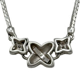 ミキモト MIKIMOTO ネックレス ホワイトゴールド K18 ダイヤモンド ジュエリー