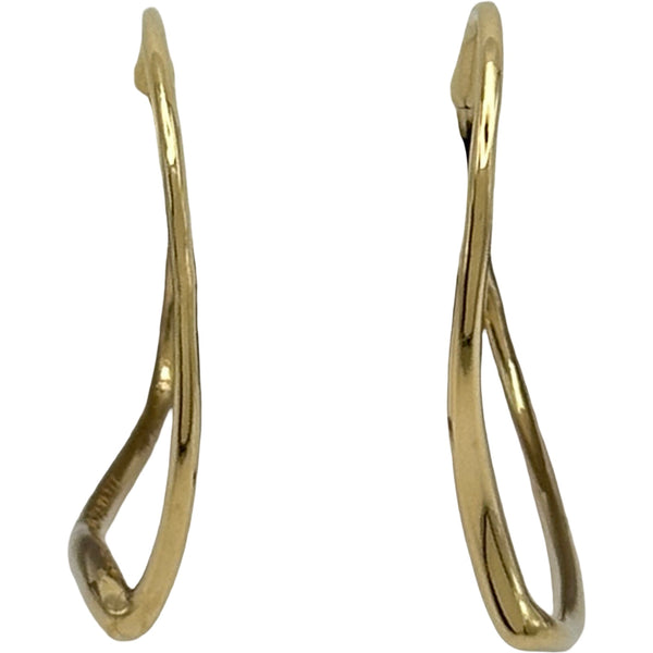 ティファニー TIFFANY＆CO オープンハートピアス ゴールド 18K