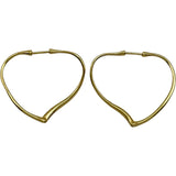 ティファニー TIFFANY＆CO オープンハートピアス ゴールド 18K ジュエリー