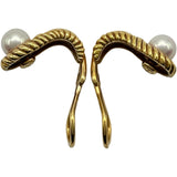 ミキモト MIKIMOTO イヤリング ゴールド K18 パール ジュエリー