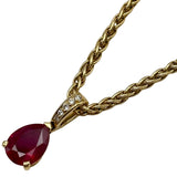 カルティエ Cartier ネックレス ゴールド 750 ルビー（ビルマ） ジュエリー