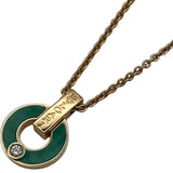 ブルガリ BVLGARI ブルガリブルガリネックレス ピンクゴールド 750 マラカイト ジュエリー