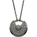 カルティエ Cartier アミュレットドゥカルティエネックレス ホワイトゴールド Au750 ダイヤモンド ジュエリー